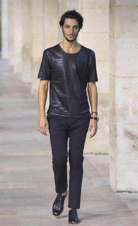 hermes crocodile leather t shirt|Hermes hats for men.